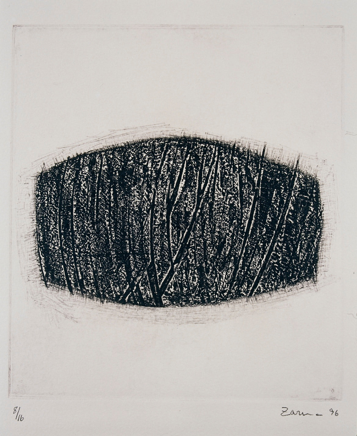 Rani Asks Me to Sing a Song, 1990, by Zarina