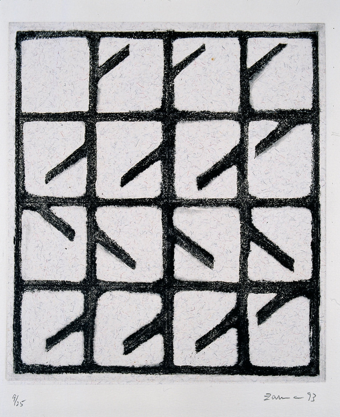 I Walked from Room to Room, 1993, by Zarina