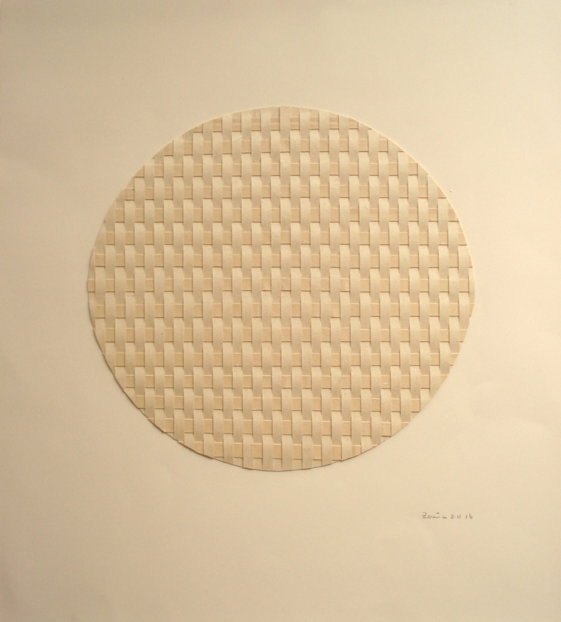 Untitled, 2016, by Zarina