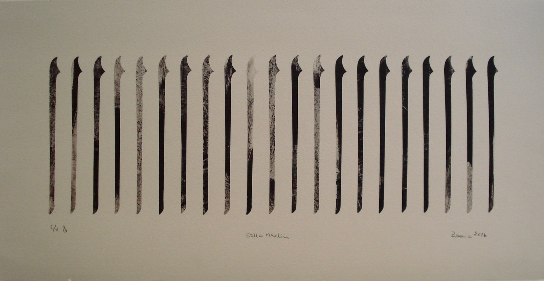 Still a Muslim, 2016, by Zarina