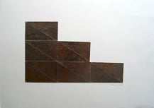 Untitled, 2013, by Zarina