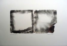 Smoke before fire II, 2013, by Zarina