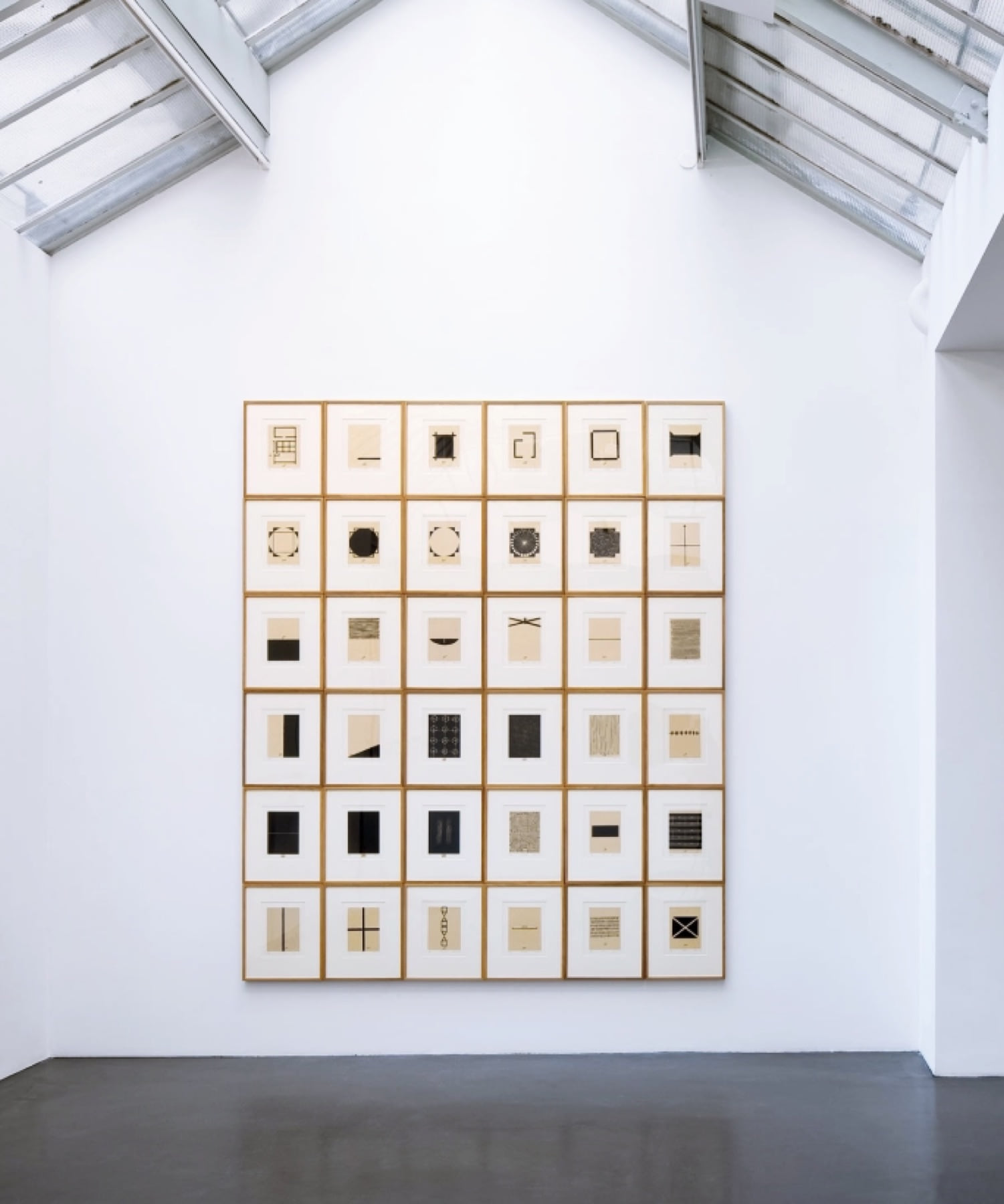 Home is a Foreign Place, complete portfolio installation at Jeanne Bucher Jaeger