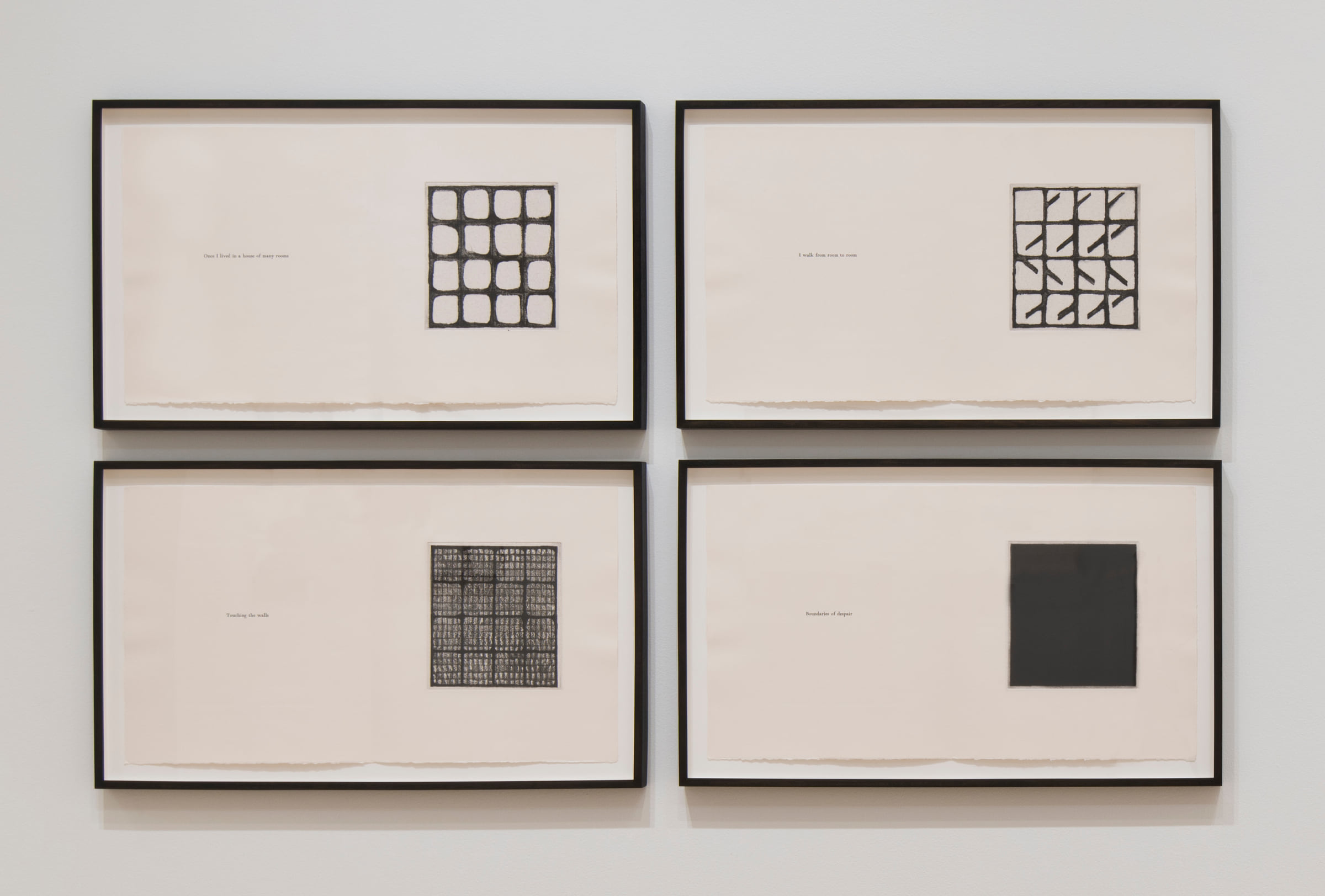 House of Many Rooms, 1993, by Zarina