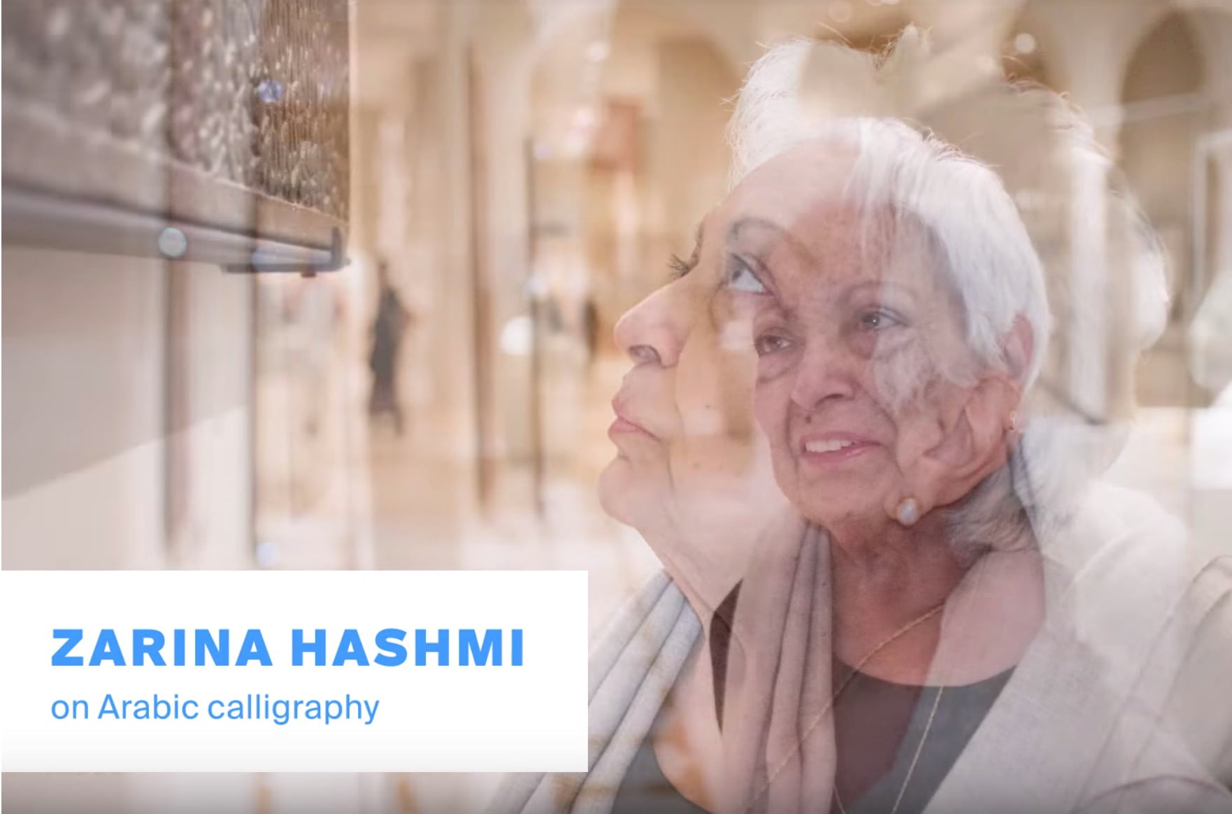 Zarina in The Met Artist Project